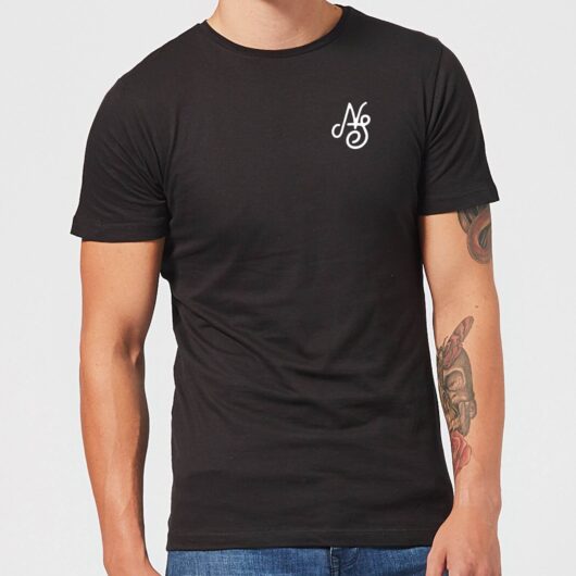 Native Shore Men's Essential Script T-Shirt - Black - 5XL