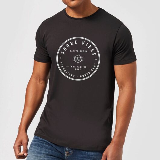 Native Shore Men's Shore Vibes T-Shirt - Black - 5XL