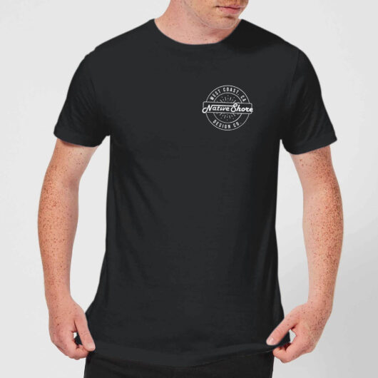 Native Shore Men's West Coast T-Shirt - Black - 5XL